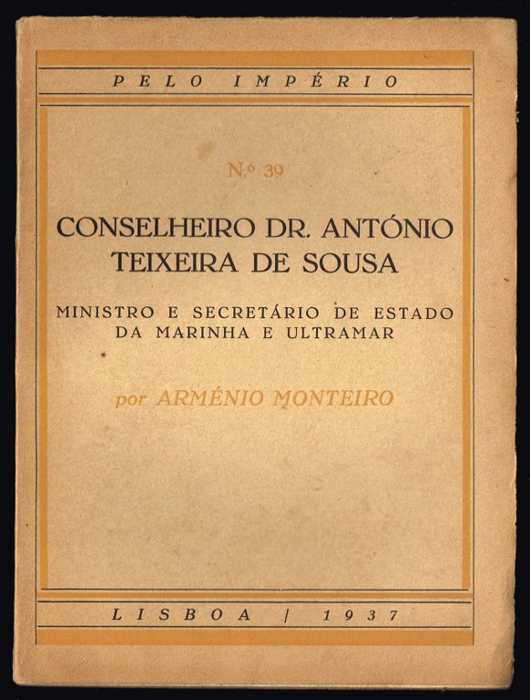 CONSELHEIRO DR. ANT�NIO TEIXEIRA DE SOUSA